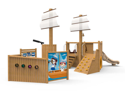 Fragata de Madera 1ra Infancia
