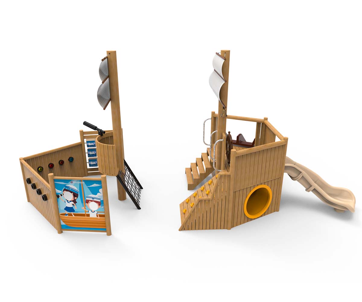 Fragata de Madera 1ra Infancia