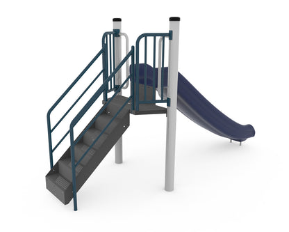 Tobogan 1.3m Escalera de Chapa (538)