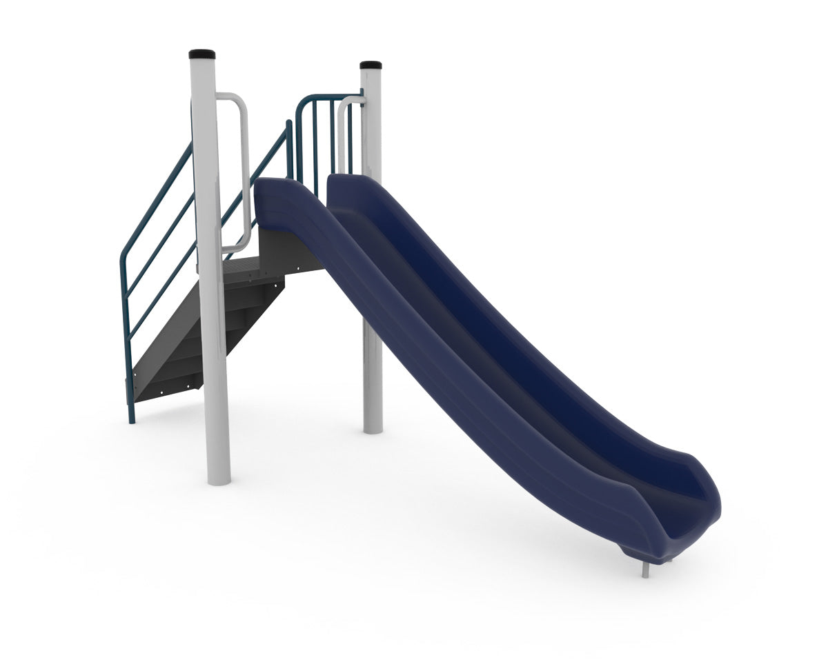 Tobogan 1.3m Escalera de Chapa (538)