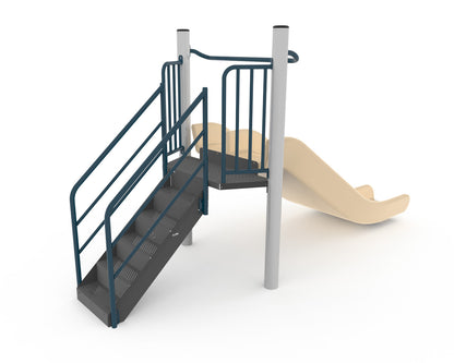 Tobogan Doble con Escalera (550)