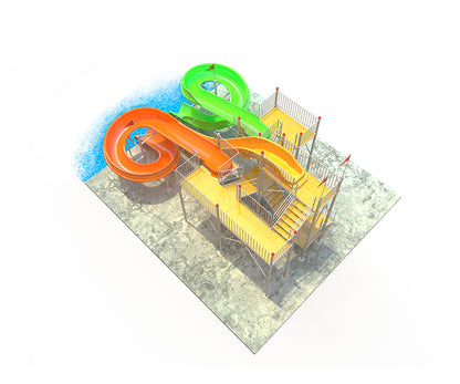 Torre Acuatica Triple
