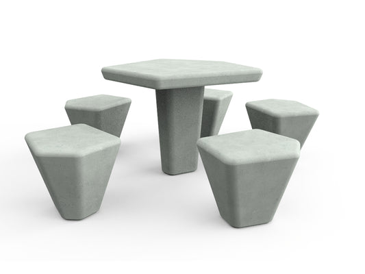 Conjunto Living Mesa Alta Caliza - Crucijuegos Arredo urbano