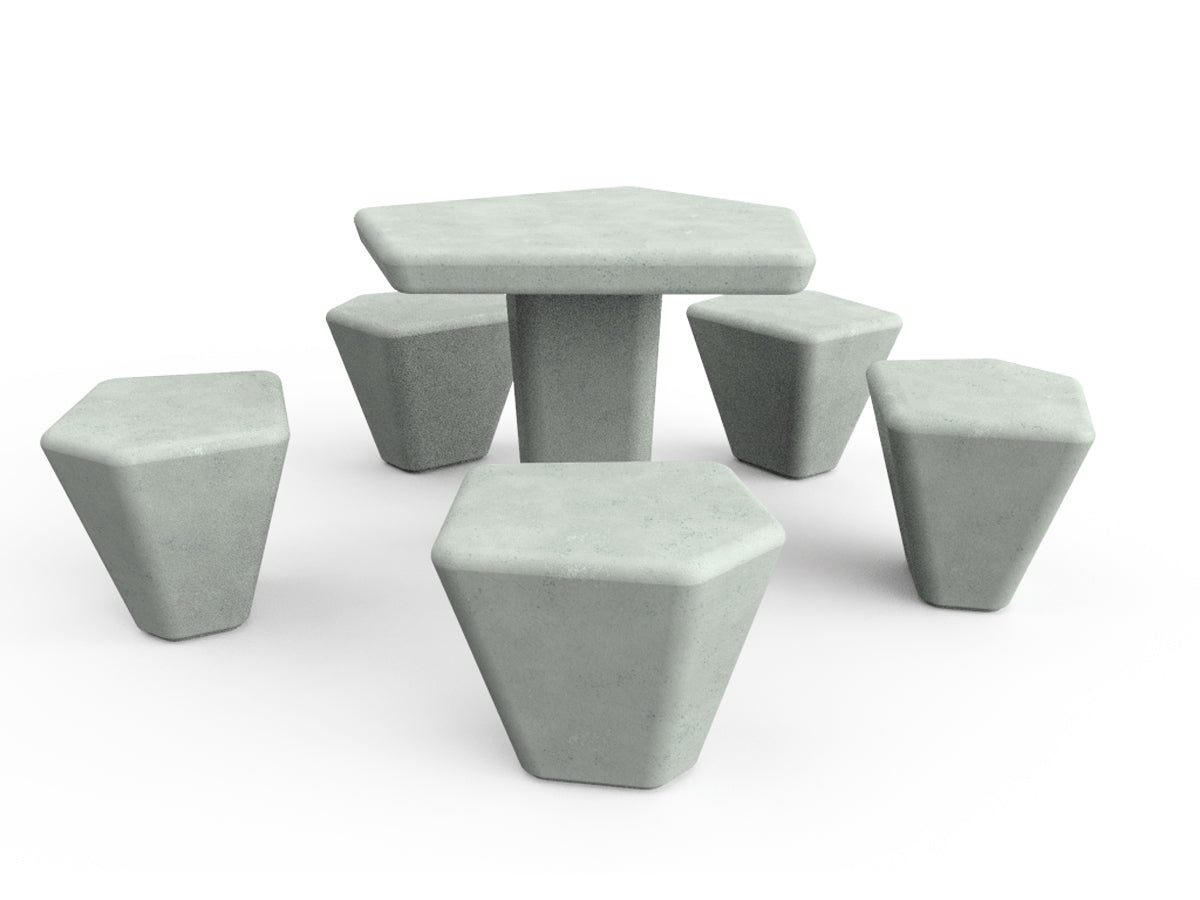 Conjunto Living Mesa Alta Caliza