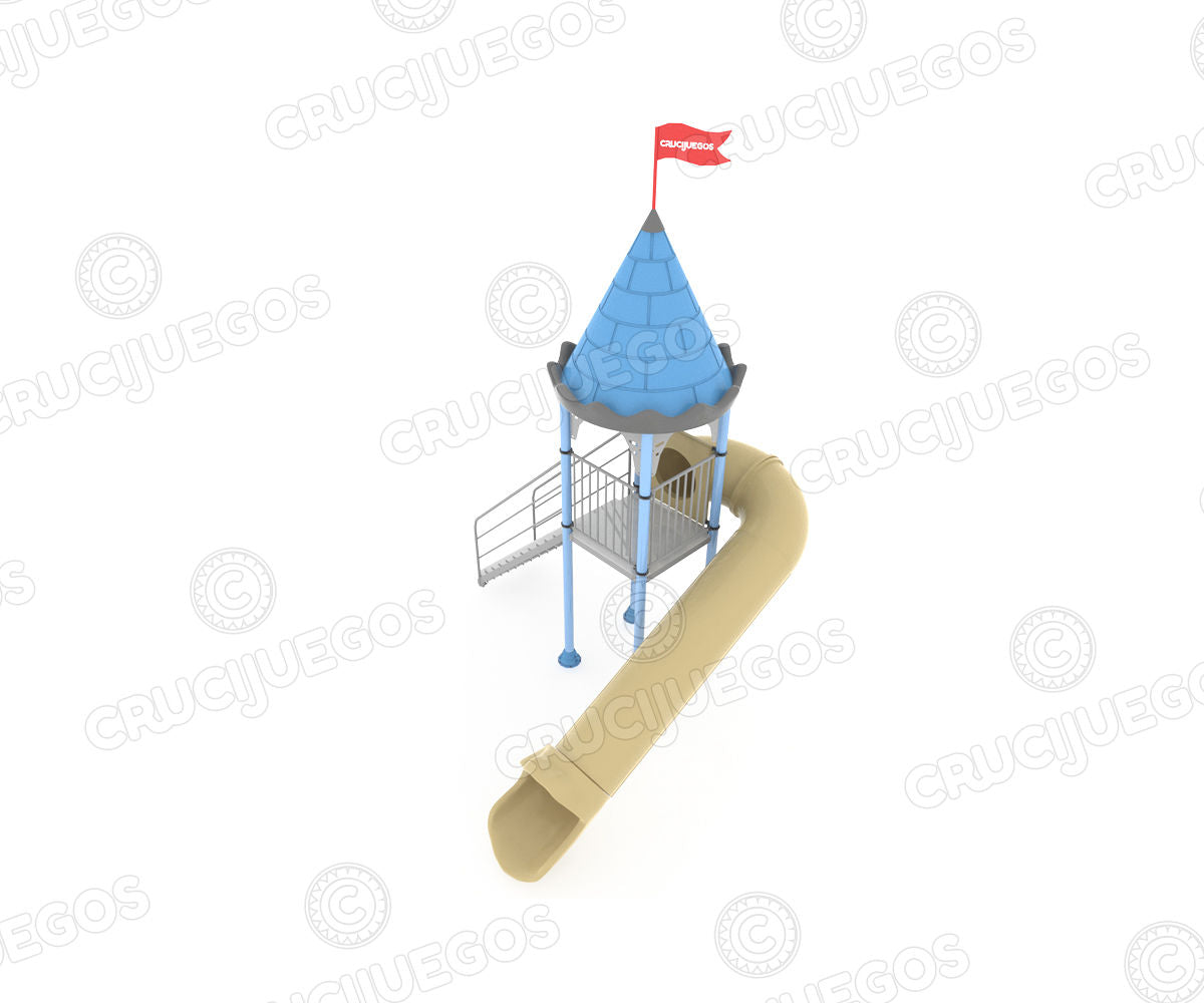 Tobogán Acuático Rotomoldeo