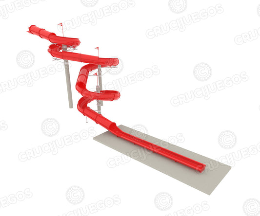 Rulo triple ultra c/ carril de frenado - Crucijuegos Diapositive senza cornice
