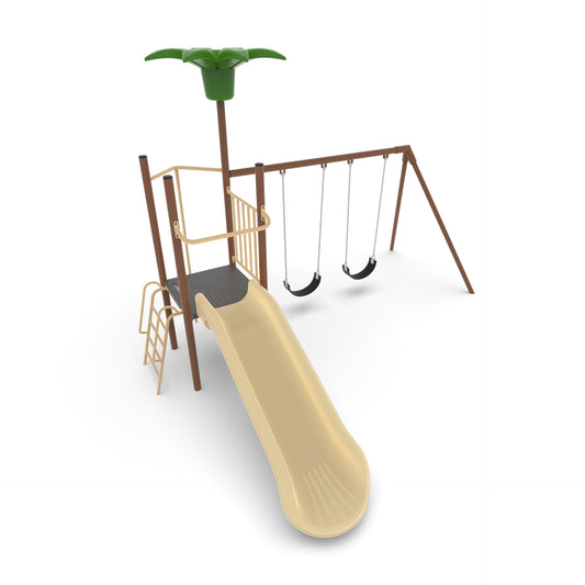 Selva 1 torre Jardín con pórtico - Crucijuegos Sello Buen Diseño
