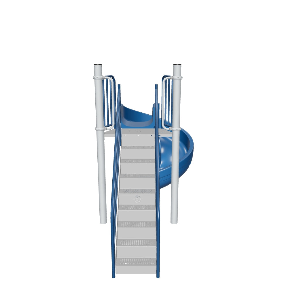 P16010 - TOBOGÃN RULO 1.5M CON ESCALERA - 360.glb
