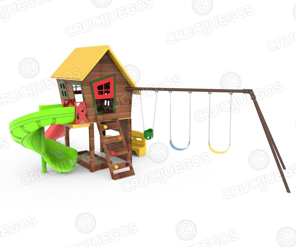 Caseta de madera full