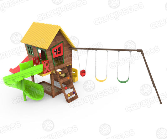 Caseta de madera full - Crucijuegos Prodotti